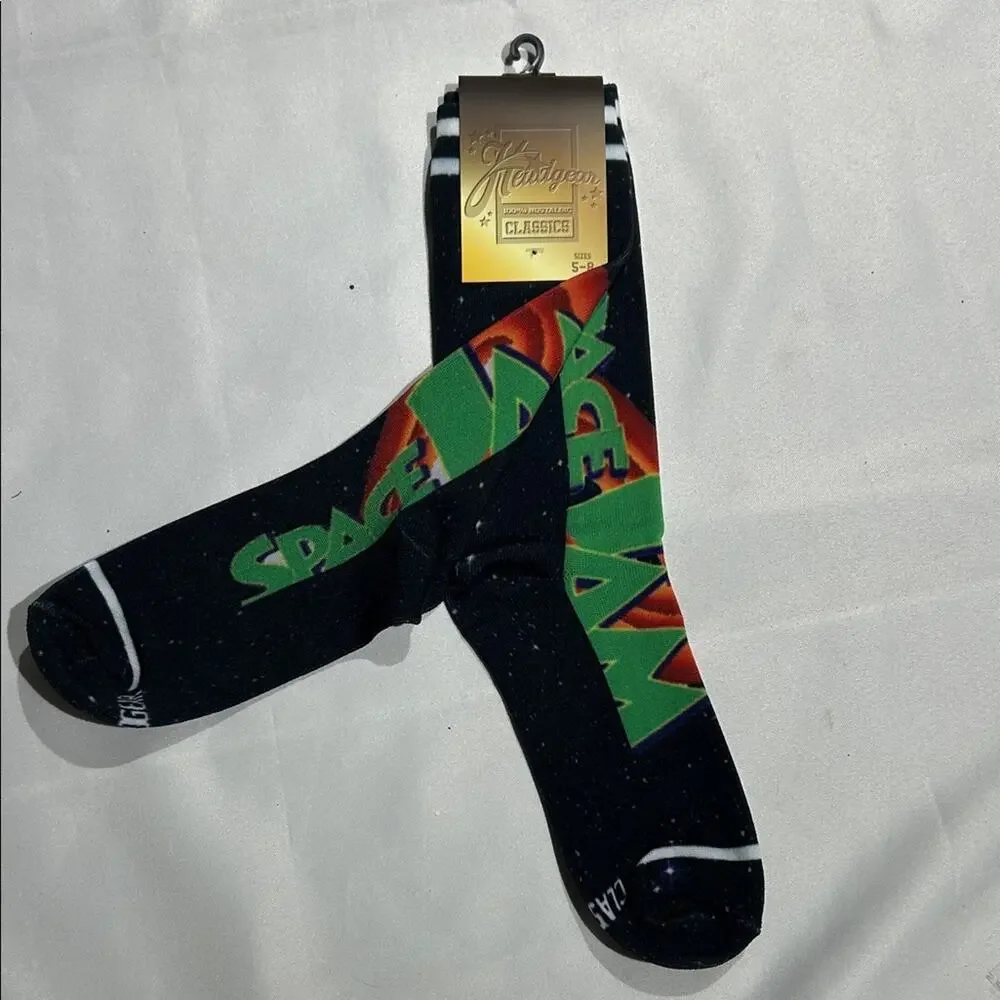 Space Jam‎ Black Casual Socks